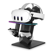 RGB charging stand | for Meta Quest 3S/3/2 - Vortex Virtual Reality