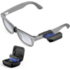 TRANSNOVO przenośna ładowarka do okularów Ray-Ban Meta | 1600 mAh, ładowanie podczas noszenia (Wayfarer, Skyler Gen 1 i 2)