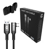 Oculus Link VortexVR-kabel 5m + fästelement | USB-A | för Oculus Quest 2 (eller Quest 1) | SteamVR | SideQuest - VortexVR.se